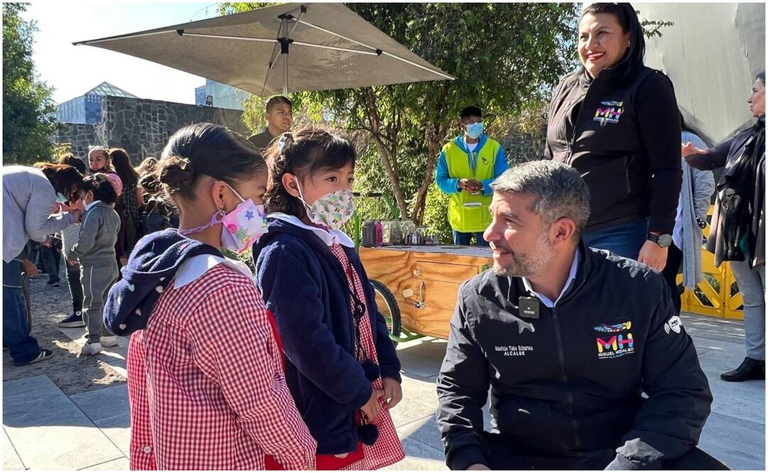 El alcalde Mauricio Tabe anunció la ‘Estación Verano’, un campamento itinerante en donde las y los niños y adolescentes se convertirán en campistas. Foto: Especial