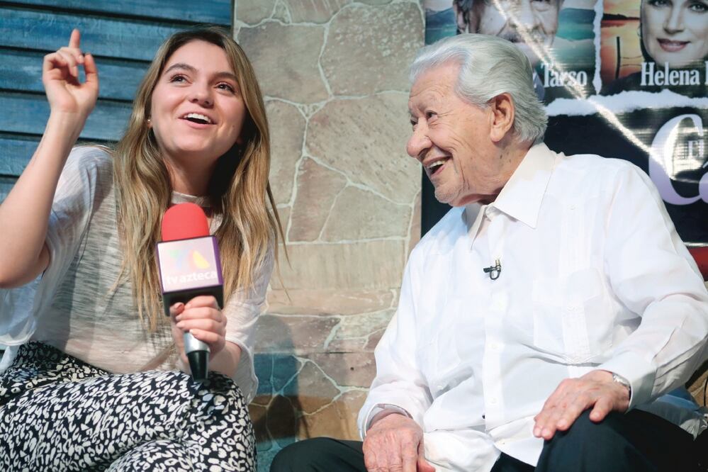 Sofía Castro e Ignacio López Tarso repiten sus personajes en el montaje. (ARIEL OJEDA. EL UNIVERSAL)