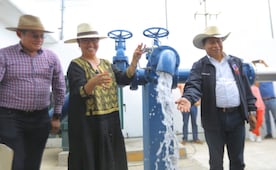 Ecatepec aumenta suministro de agua en la Quinta Zona de 30% a 85%; inversión alcanza mil 784 mdp