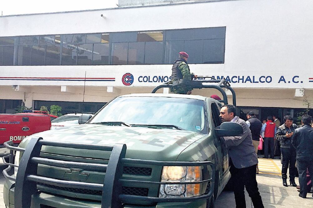 Elementos del Ejército operan las Bases de Operación Mixta en el municipio por los problemas en los alrededores del Campo Militar Número 1 (