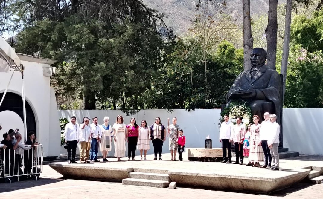 Sheinbaum declara a Margarita Maza como primera embajadora histórica de México (20/03/2026). Foto: Eduardo Dina / EL UNIVERSAL