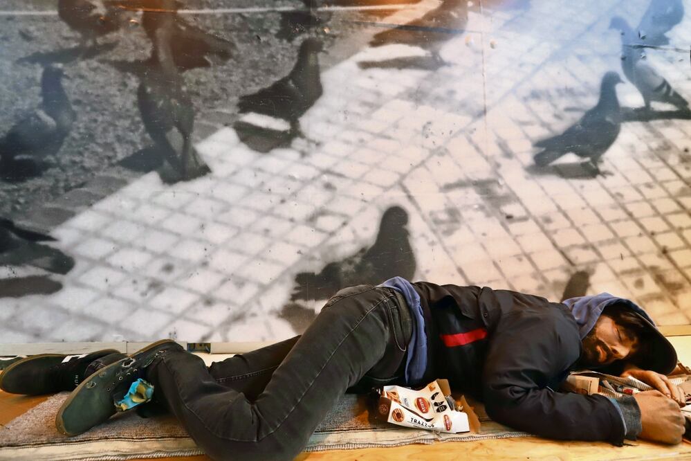 La instalación incita a la reflexión sobre la insensibilidad humana. Foto: Berenice Fregoso / El Universal