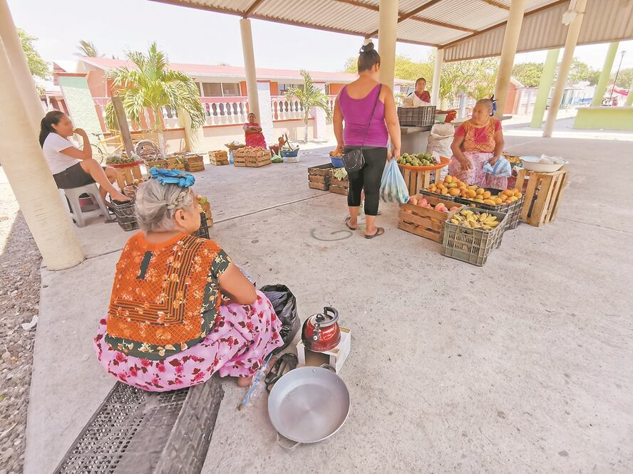 La información de la pandemia que ha dejado 60 mil muertos en el mundo no ha llegado a los habitantes de San Mateo del Mar. fotos: ROSELIA CHACA. EL UNIVERSAL