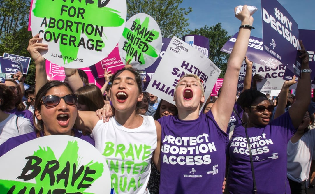 Marcha por la legalización del aborto. Foto: AP