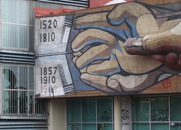 Mural de David Alfaro Siqueiros en la UNAM está estable