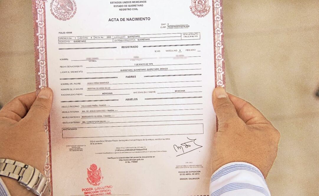 45.7% of boys and girls between 0 and 60 days of age have a birth certificate, whereas the percentage grows to 84.6% before the babies reach their first birthday - Photo: File photo/EL UNIVERSAL