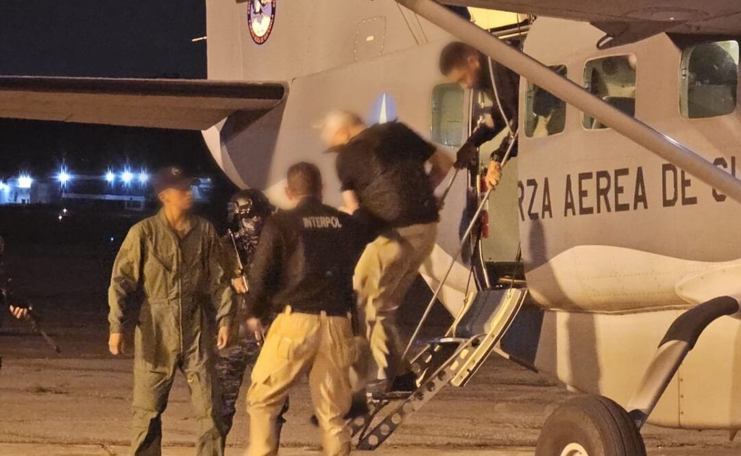 Luis Armando Rabbe Tejada fue entregado por la FGR a Guatemala. Foto: Ministerio Público de Guatemala