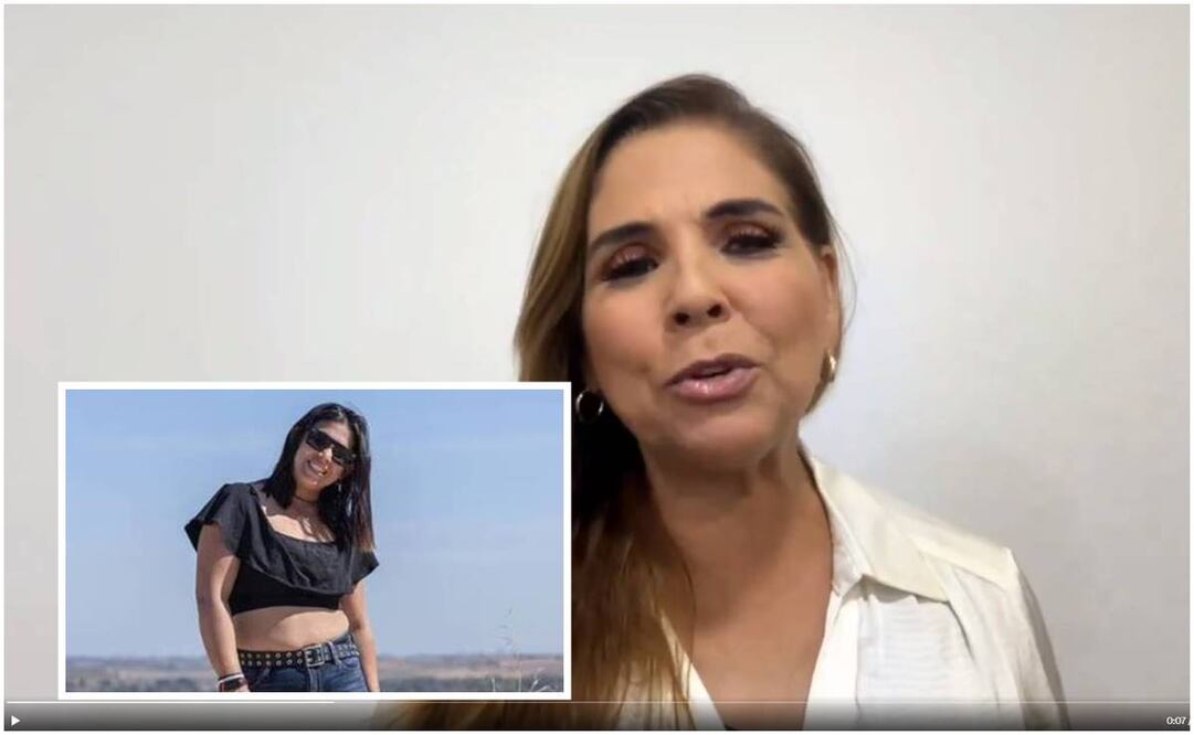 Mara Lezama agradece liberación de Ilana Gritzewsky / Captura de pantalla