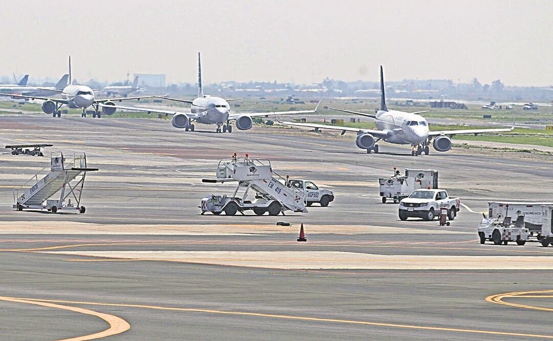Aeropuerto Internacional de la CDMX. Foto: Archivo/ EL UNIVERSAL