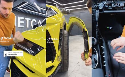 La agencia que destruye autos de lujo para atraer clientes