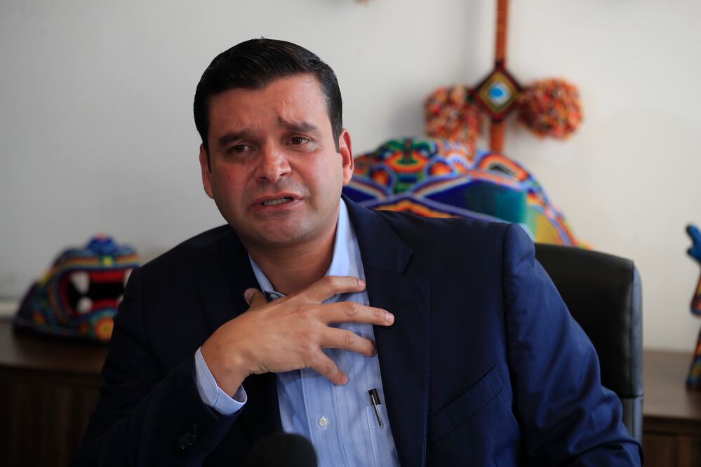 El gobernador del estado, Antonio Echeverría García acusó al gobierno federal de "cobrarse a lo chino" el no haber apoyado al candidato presidencial, José Antonio Meade (IRVIN OLIVARES. EL UNIVERSAL)