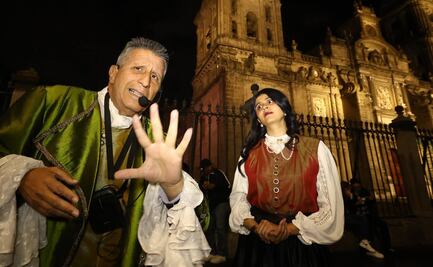 ¡Personajes del Virreinato dan recorridos por el Centro Histórico!; un tour temático con más de 25 años de existencia