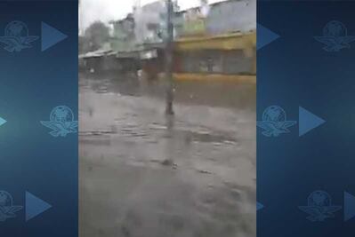 Lluvias de esta mañana provocan inundaciones y afectaciones viales en la zona Oriente