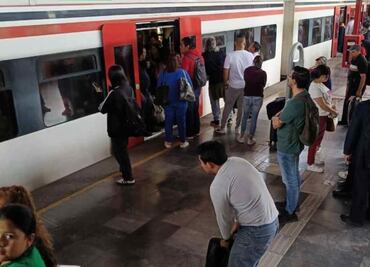 Tren Suburbano: reportan retrasos en el servicio debido a falla del sistema eléctrico