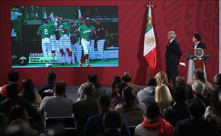 AMLO promueve campaña contra las adicciones con pelotero acusado de violencia doméstica 