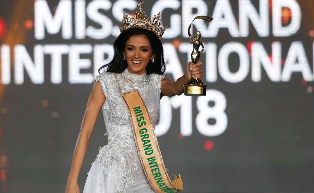 Miss Paraguay se desmaya. Foto: EFE