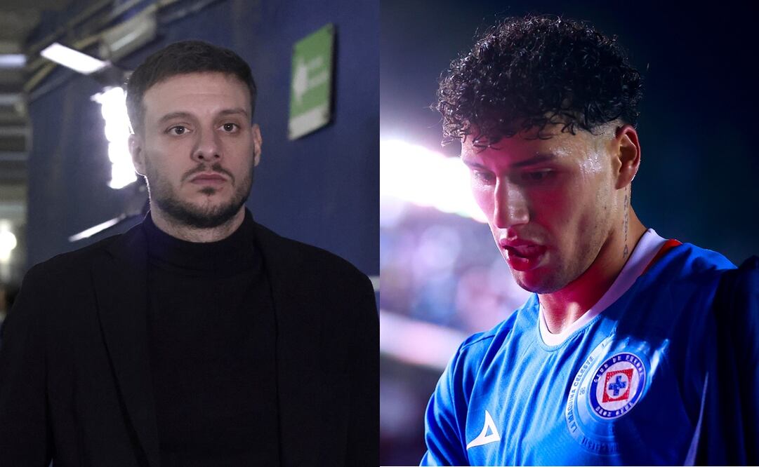 Martín Anselmi y Jorge Sánchez con Cruz Azul, durante el Apertura 2024 - Foto: Imago7