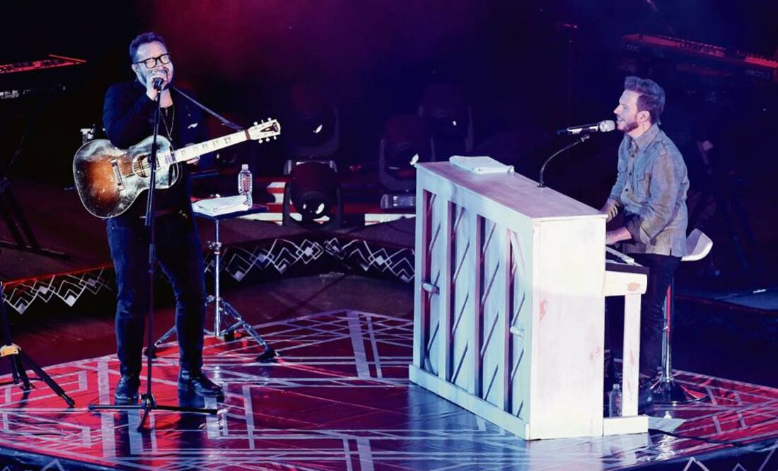 “Gracias por cantar con nosotros, gracias por estar aquí”, dijo el dúo a sus fans. (FOTO: Archivo EL UNIVERSAL)