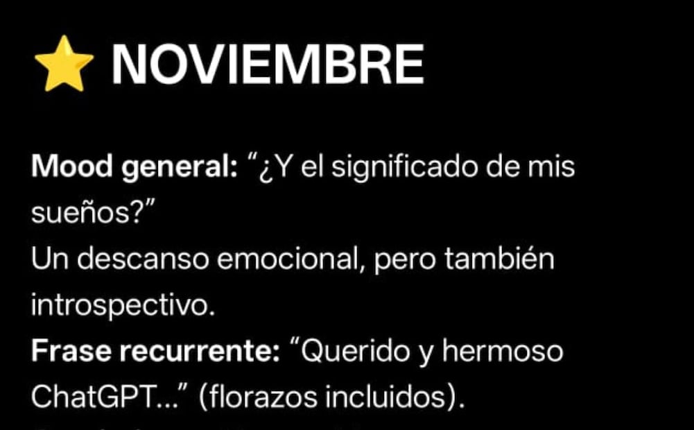 Paso a paso: ¿cómo obtener tu ChatGPT Wrapped? Imagen: captura de pantalla