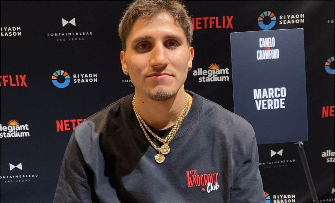FOTO: Marco Verde tendrá rival de emergencia en su primera pelea profesional en Las Vegas