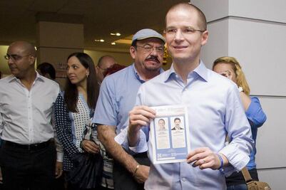 Anaya espera una elección interna ejemplar