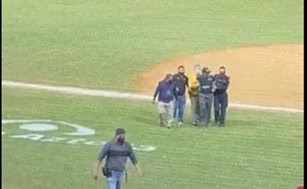 Detienen a umpire en pleno partido de LMP; se encontraba en estado de ebriedad 