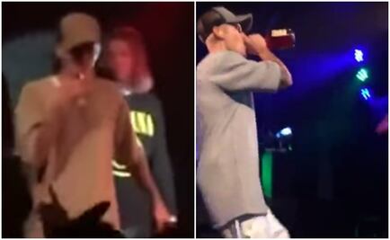 Bieber bebe alcohol y fuma marihuana en un concierto