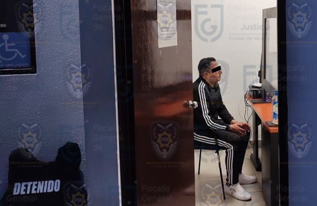 Policía de Investigación detiene a presunto violador serial. FOTO: Especial/ EL UNIVERSAL/