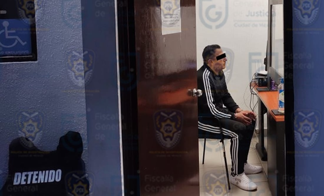 Policía de Investigación detiene a presunto violador serial. FOTO: Especial/ EL UNIVERSAL/