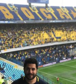 Un mexicano atrapado en el Boca-River