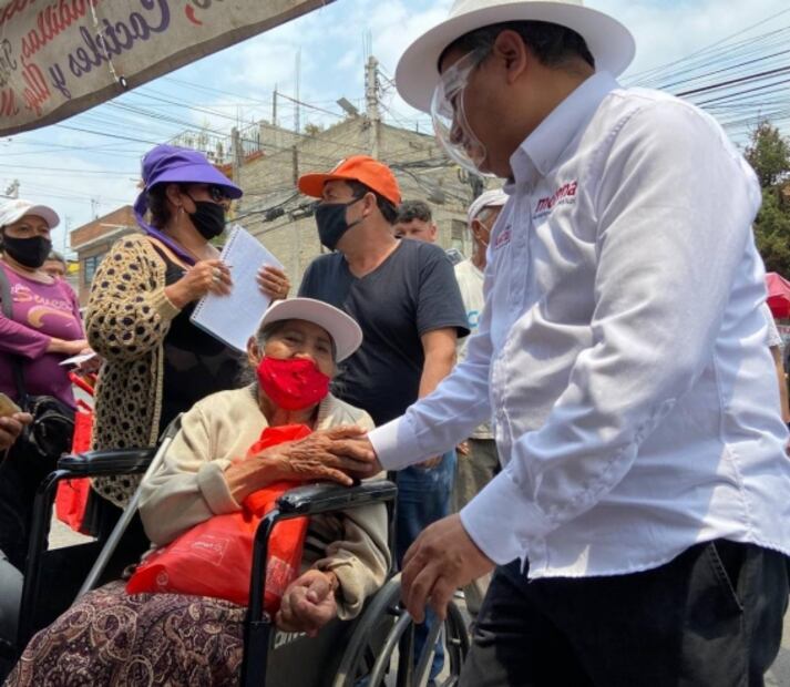 Candidato de Morena se compromete a entregar 10 mil créditos a mujeres de Álvaro Obregón