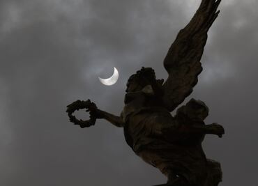 Eclipse solar 2023 en México VIDEO EN VIVO minuto a minuto