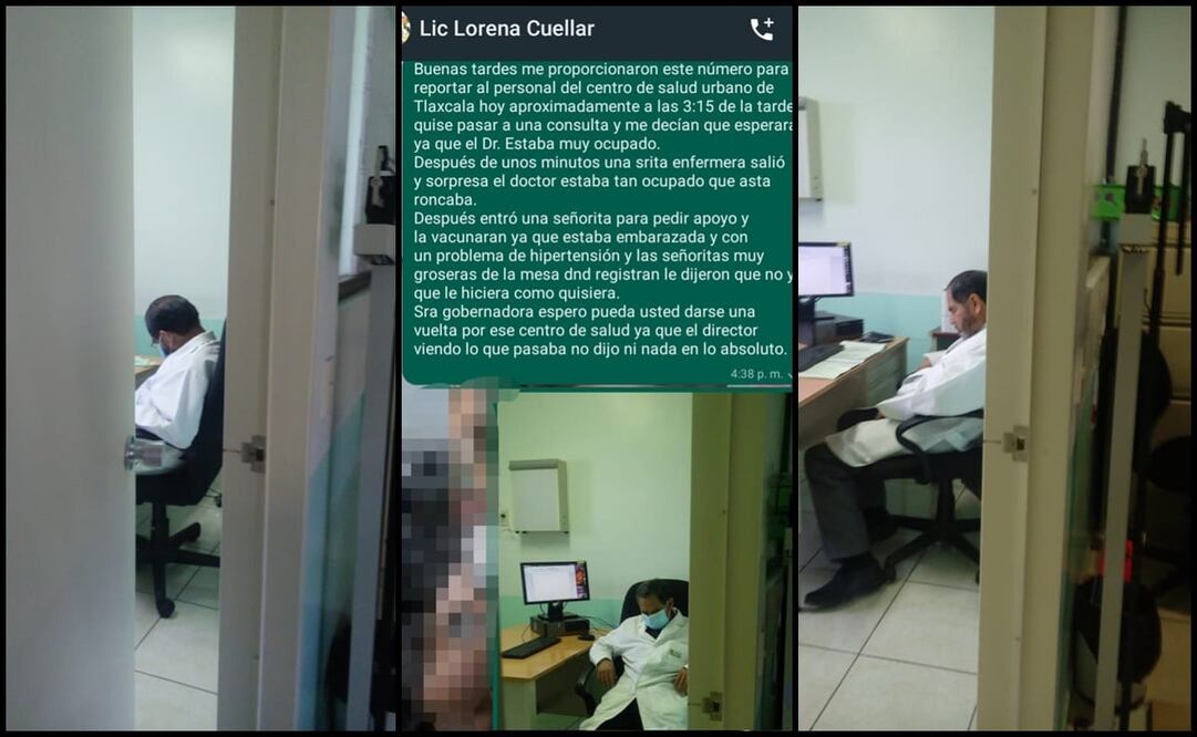 Un usuario de los servicios de la SESA envió una queja, vía WhatsApp, a un número de denuncia dirigido a la gobernadora Lorena Cuéllar Cisneros. Fotos: Especiales