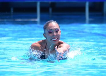 ¡Sube al podio! Joana Jiménez gana medalla de plata en natación artística en los Juegos Centroamericanos