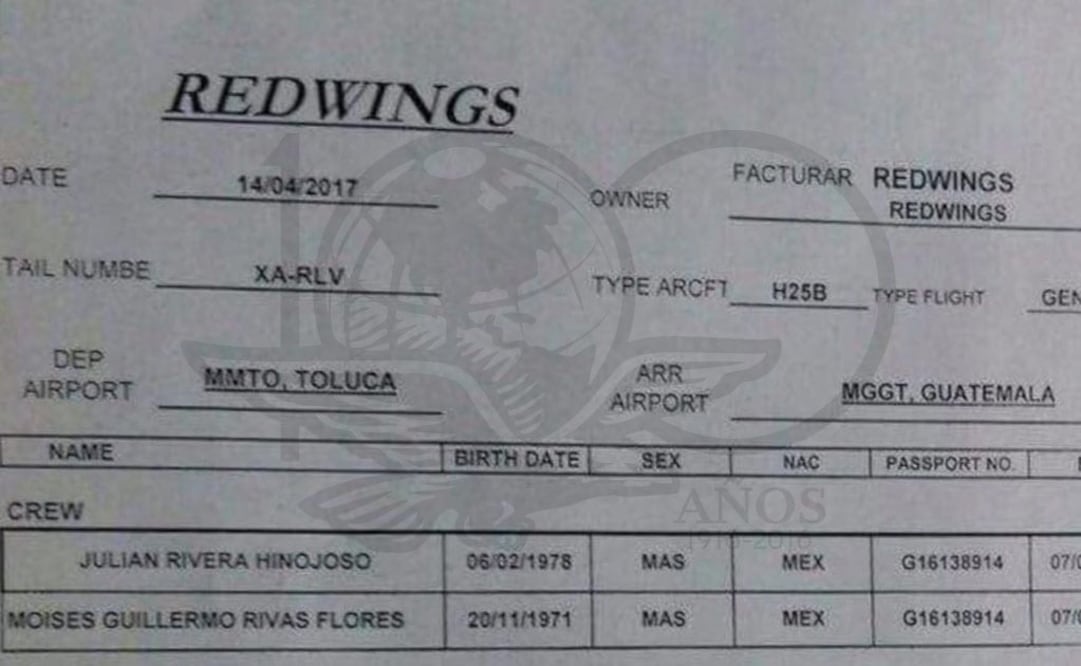 Un vuelo privado, la clave para detener a Duarte