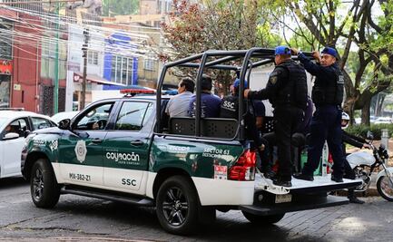 Realizan operativo contra franeleros en la alcaldía Coyoacán