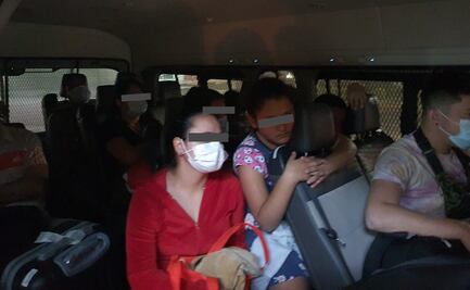 Aseguran en Nuevo León a 29 migrantes de Colombia y Venezuela