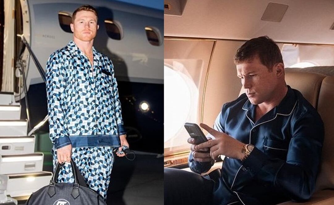 Canelo Álvarez presume su lujoso jet privado - Foto: Especial