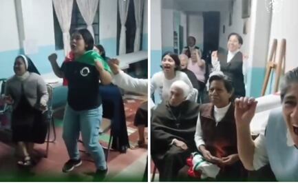 Monjas franciscanas celebran gol de México; el tierno video viral que estalla en las redes sociales durante el Mundial 2026