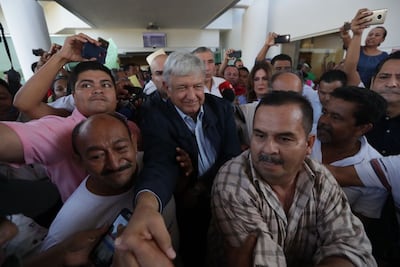 Llega AMLO a Tabasco para encuentro con petroleros