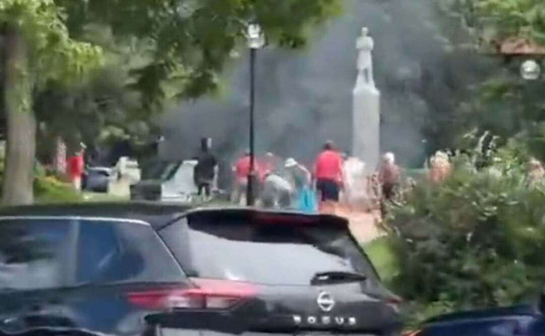 "Ataque terrorista dirigido" en centro comercial en Boulder, Colorado. Foto: Captura de pantalla