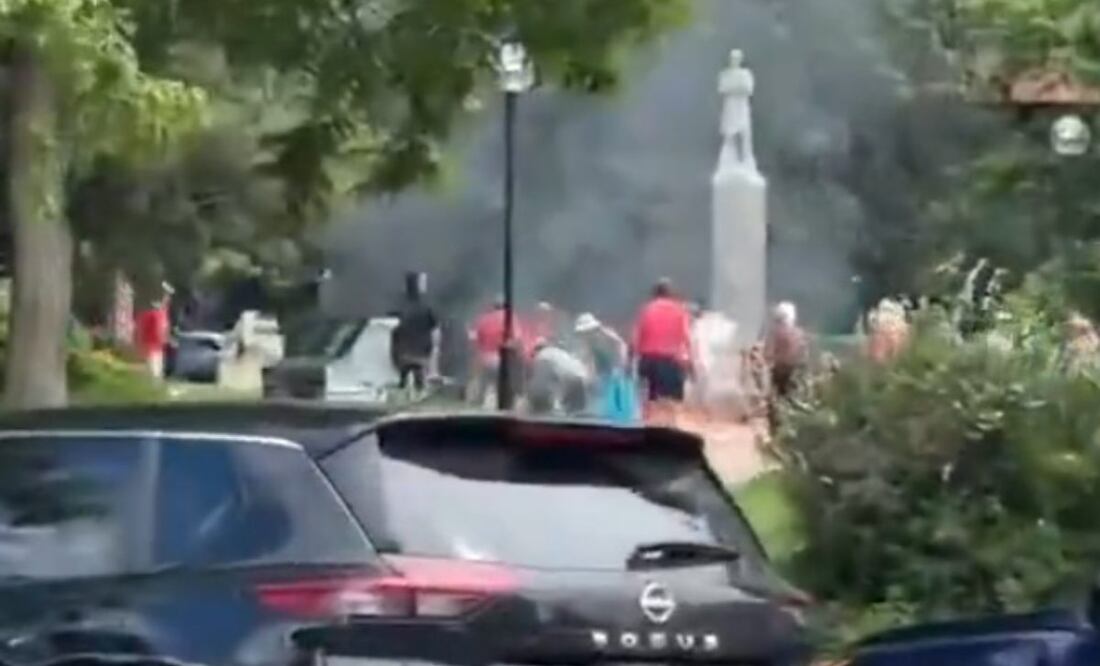 "Ataque terrorista dirigido" en centro comercial en Boulder, Colorado. Foto: Captura de pantalla
