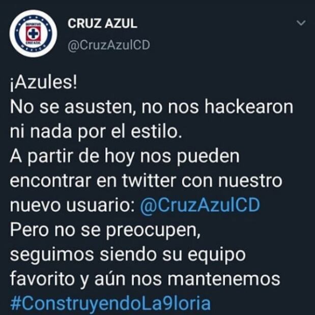 Cruz Azul cambia de identidad