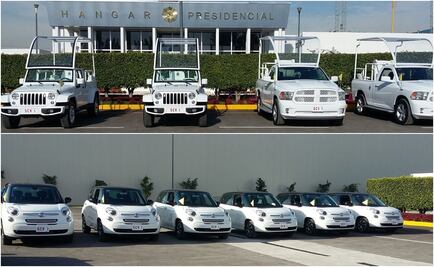 Bendicen papamóviles que usará Francisco