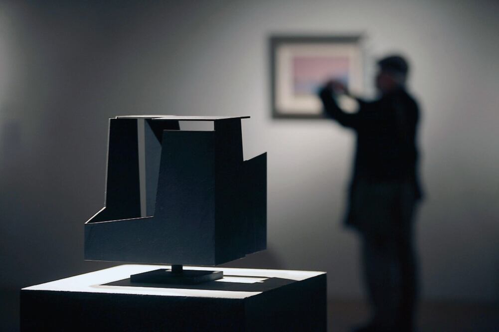 'Abstracciones' se compone de 52 piezas creadas entre 1950 y 1970 (JUAN CARLOS REYES. EL UNIVERSAL)