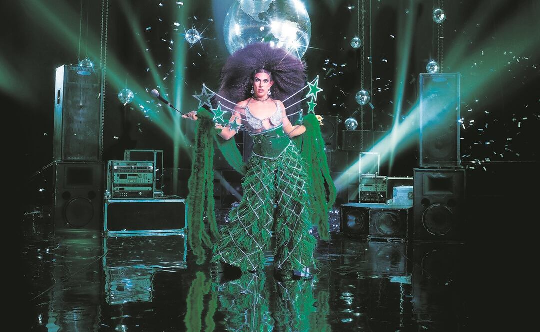 La concursante se dice feliz por tener la oportunidad de demostrarse tal cual es y poner en alto el movimiento drag queen. Foto: Paramount +