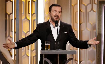 Ricky Gervais no logra aumentar audiencia en Globos de Oro