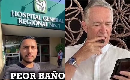 Influencer exhibe baños del IMSS en malas condiciones y desata polémica en redes; Salinas Pliego reacciona a video