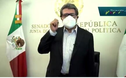 Monreal muestra medidas sanitarias de nueva normalidad en el Senado