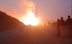 Aplican Plan DN-III por incendio en pozo petrolero en Las Choapas, Veracruz; fuego está fuera de control